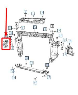 2017-2024 Chrysler Pacifica Front Right Radiator Support Bracket 68292238AB OEM - Alshned Auto Parts