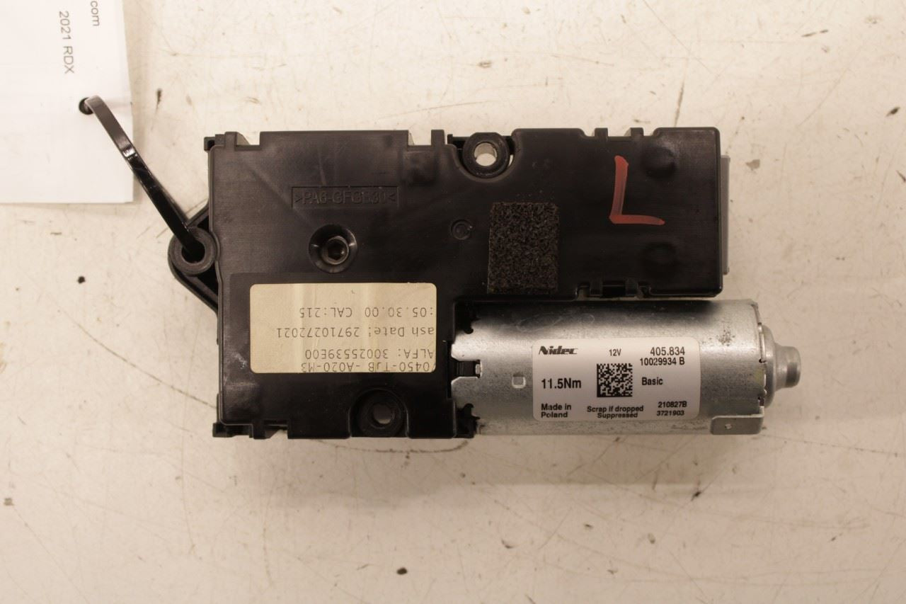 2019-25 Acura RDX SH-AWD Left Driver Side Sunroof Motor 70450-TJB-A020-M3 OEM - Alshned Auto Parts