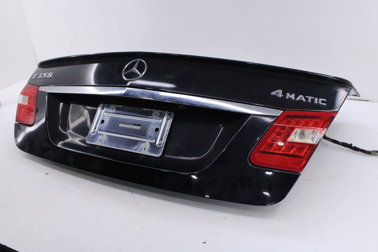 10-16 Mercedes-Benz E 350 Luxury 4Matic Rear Trunk Deck Lid Assembly 21275009759