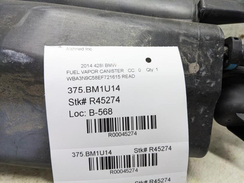 2014-16 BMW 428I Fuel Vapor Evaporator Emission Canister 16117301246 OEM *ReaD* - Alshned Auto Parts