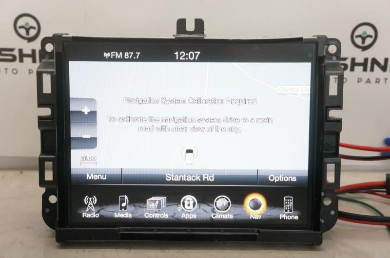 15 Jeep Grand Cherokee 8.4'' Display Uconnect Navi Radio Receiver 68238619AG OEM - Alshned Auto Parts