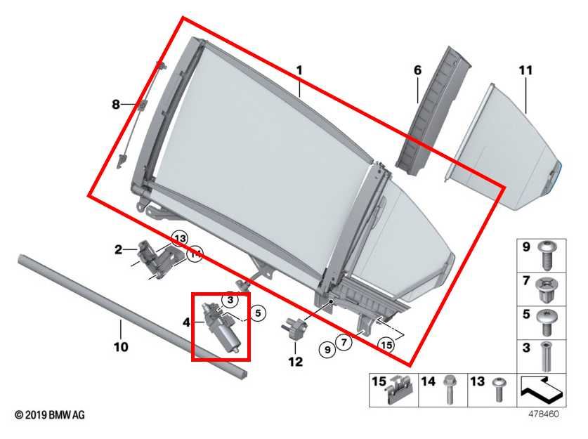 2010-2015 BMW 750Li xDrive Rear Left Driver Side Door Window Sun Shade w/ Motor - Alshned Auto Parts