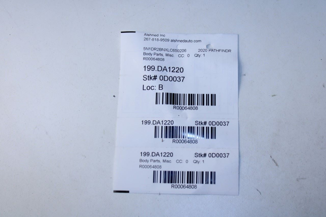 2013-2020 Nissan Pathfinder SV Front Right and Left Side Fender Seal 63820-3KA1A - Alshned Auto Parts
