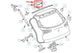 2024-25 Chevrolet Trax Rear Right and Left Side Liftgate Hinge Set 42733235 OEM - Alshned Auto Parts
