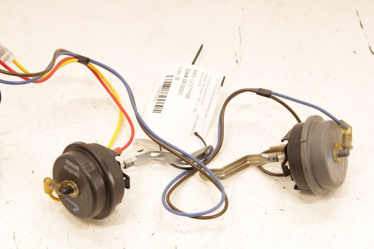 1997-04 Chevrolet Corvette HVAC Vacuum Control Solenoid w/ Blend Door Actuators - Alshned Auto Parts