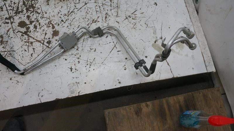 17-20 Ford F150 2.7L 4WD Automatic Transmission Oil Cooler Line HL3Z-7R081-A OEM3