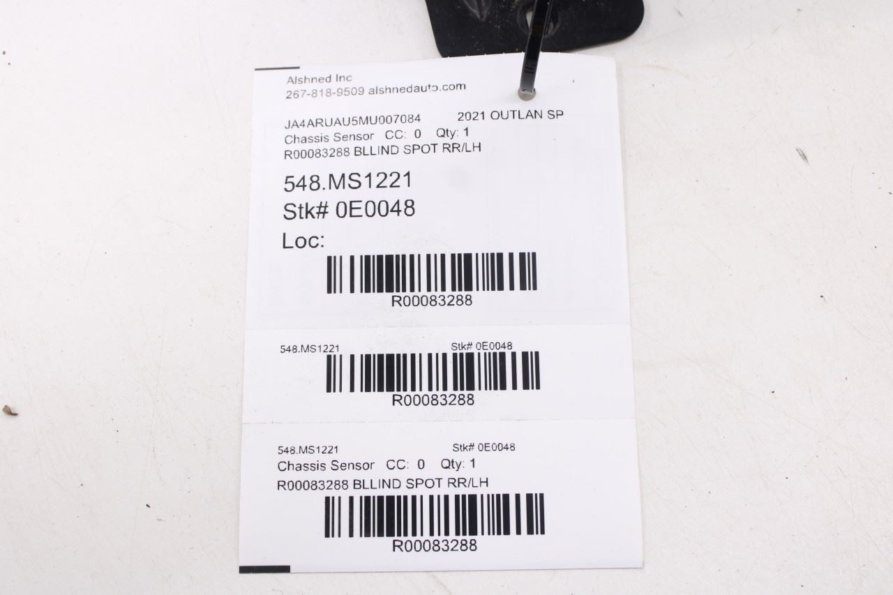 11-25 Mitsubishi Outlander Sport SE RR Left Blind Spot Detection Sensor Module 8