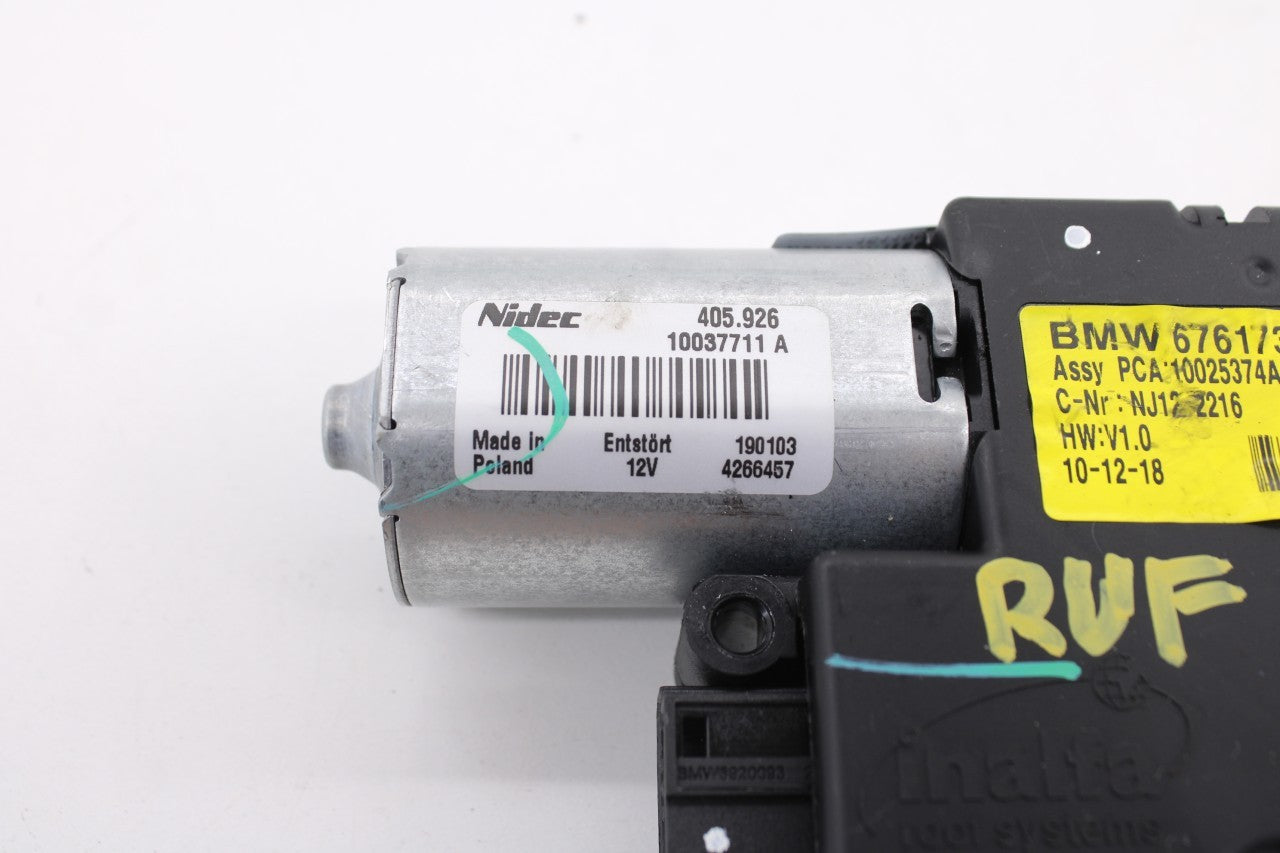 2013-2021 Mini Hardtop Cooper Roof Power Sliding Glass Sunroof Motor 676173163962