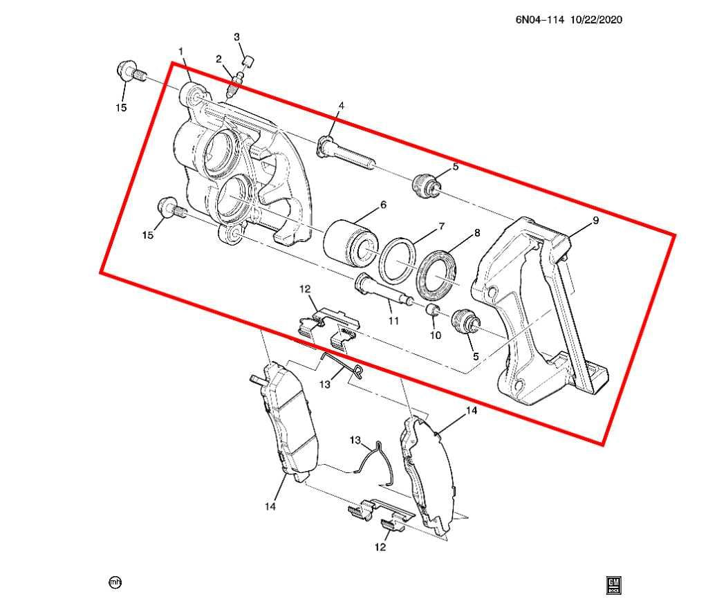 2020-2024 Chevrolet Blazer 2LT Front Right Side Brake Disc Caliper 13542337 OEM - Alshned Auto Parts