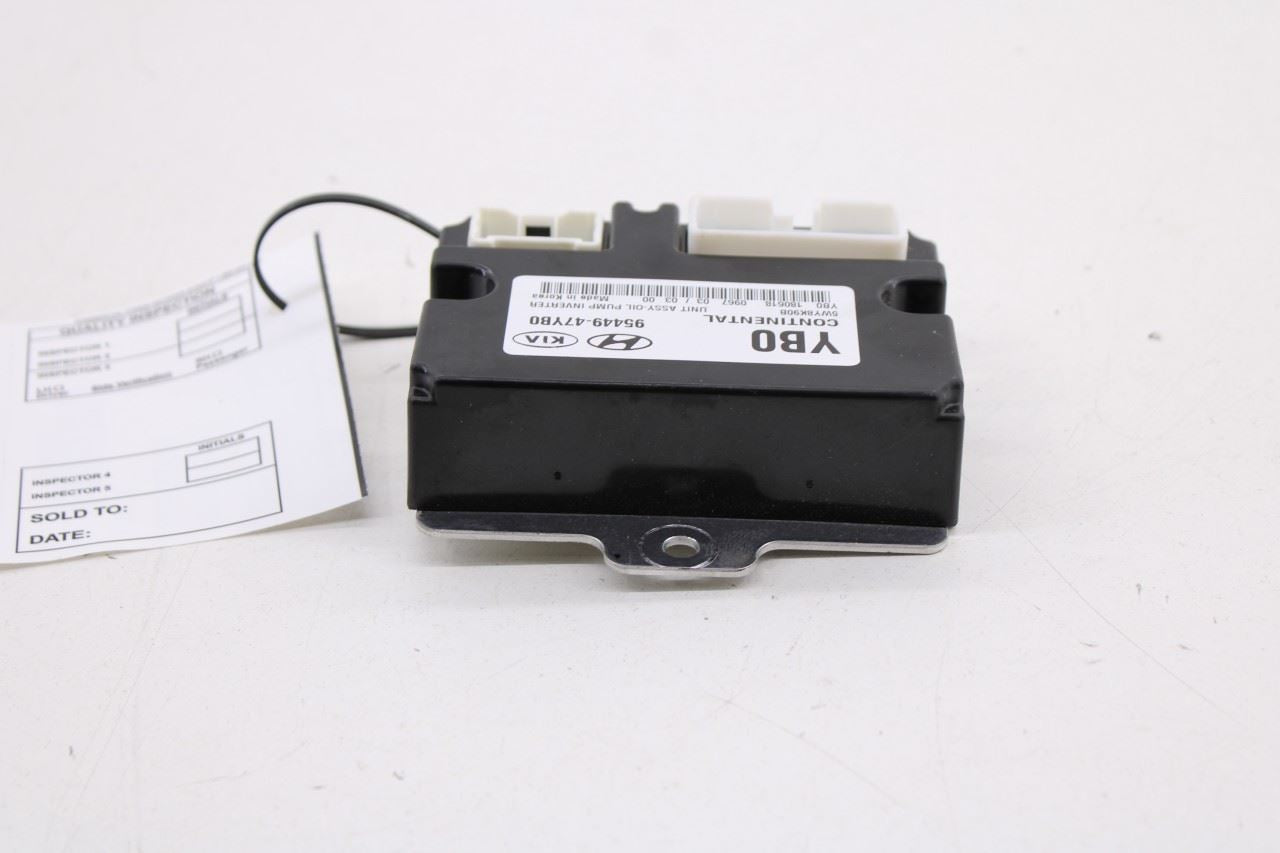 2018-2021 KIA Stinger GT2 AWD 3.3L Oil Pump Inverter Control Module 95449-47YB0 - Alshned Auto Parts