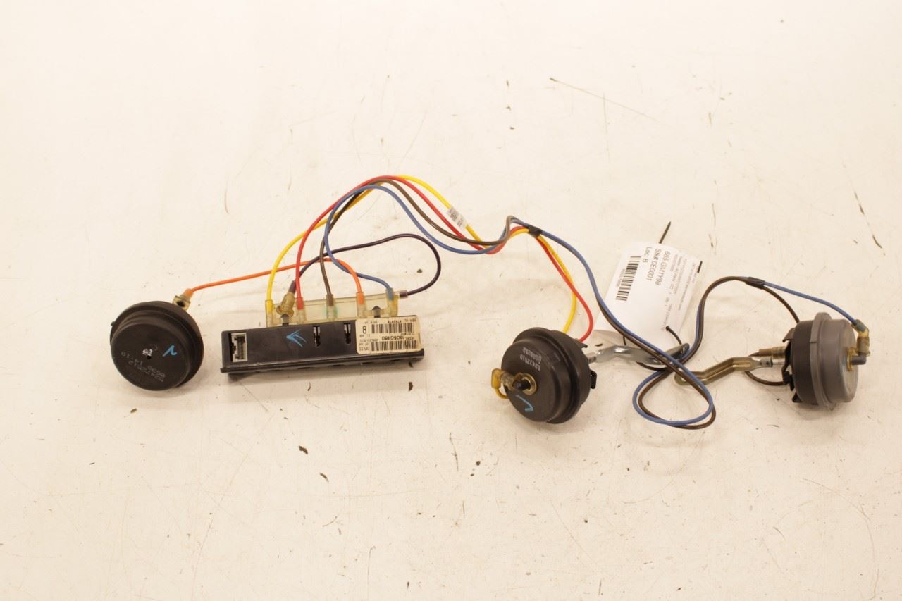 1997-04 Chevrolet Corvette HVAC Vacuum Control Solenoid w/ Blend Door Actuators - Alshned Auto Parts