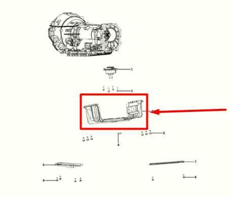 2014-2024 Dodge Durango Transmission Crossmember Mount Bracket 68252525AA OEM - Alshned Auto Parts