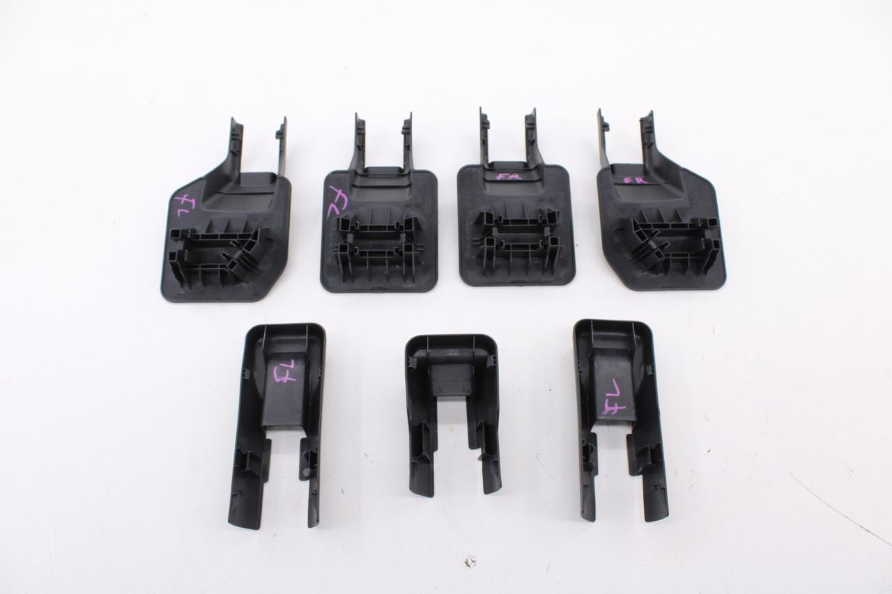 14-20 Infiniti QX60 Front Right and Left Side Seat Track Frame End Cap Cover Set - Alshned Auto Parts