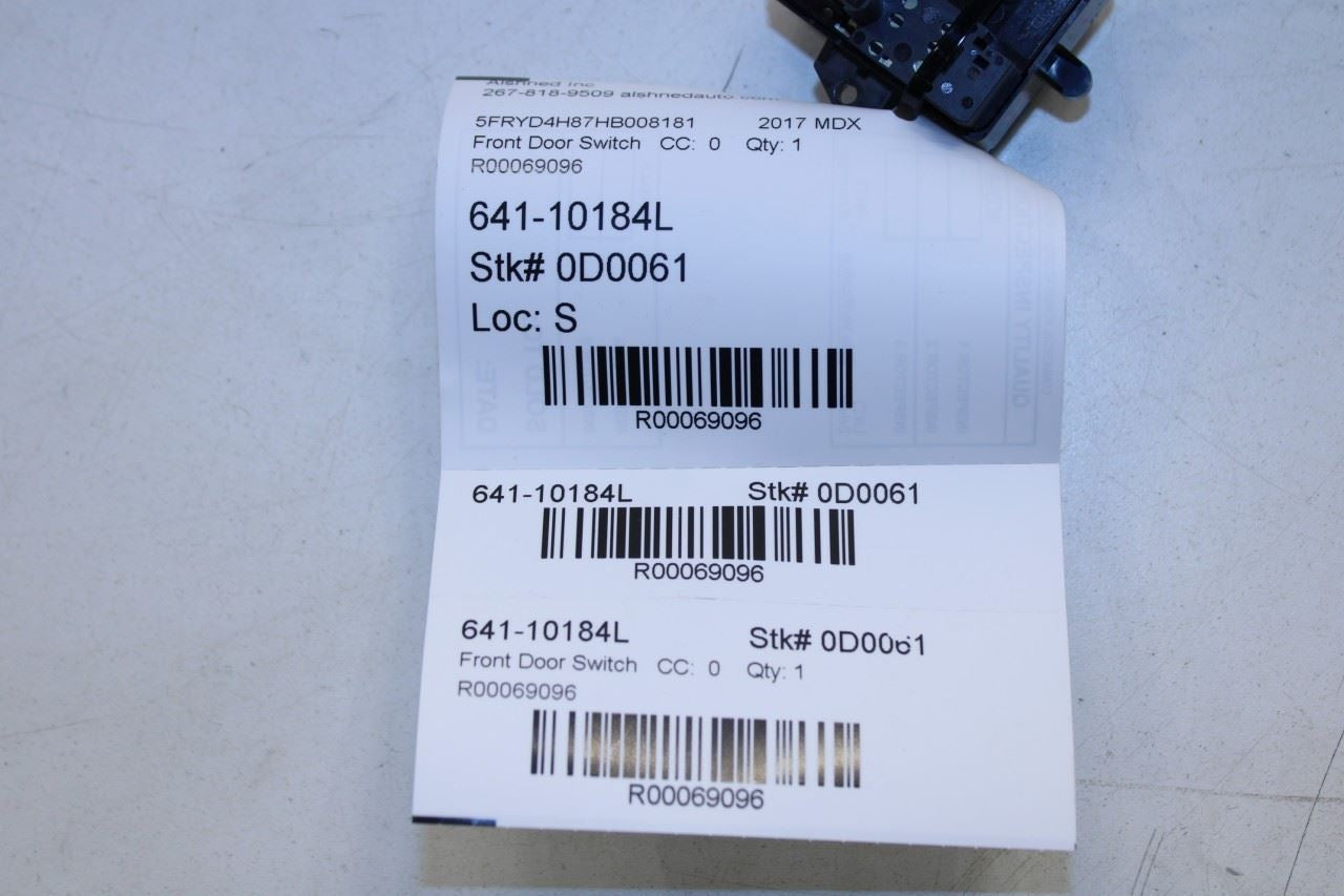 2017-18 Acura MDX Advance Front Left Side Door Mirror Adjustment Control Switch - Alshned Auto Parts