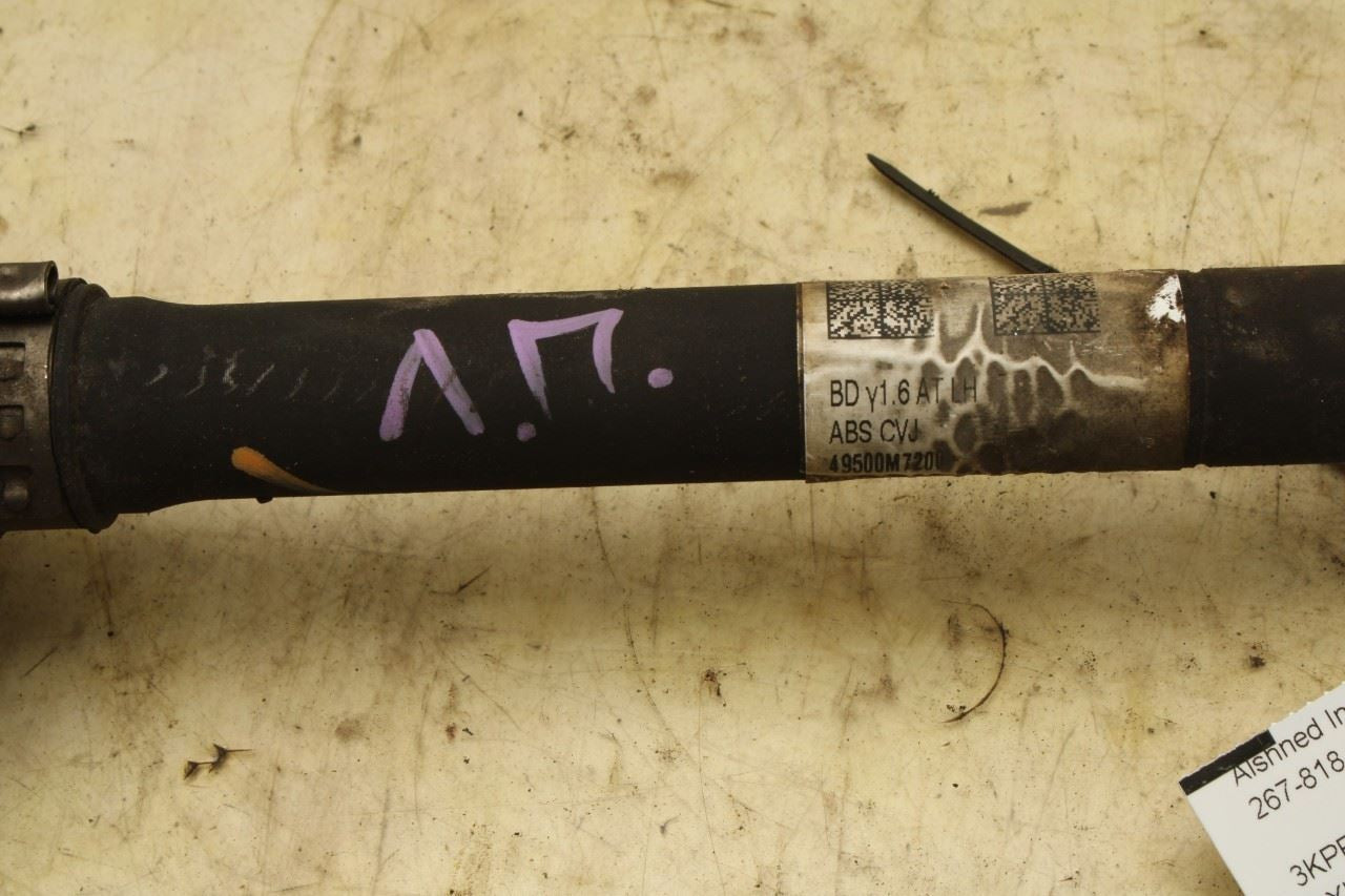 2019-2024 KIA Forte LXS FWD Front Left Side CV Axle Drive Half Shaft 49500-M7200 - Alshned Auto Parts