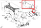 2020-23 Hyundai Sonata SE Rear Stabilizer Sway Anti-Roll Bar w/ Link 55510L1000 - Alshned Auto Parts