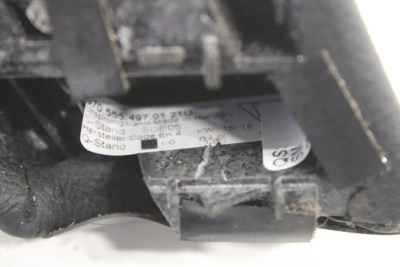 10-16 Porsche Panamera 4 Rear Left Side Door Armrest Extension Pillar Trim Cover - Alshned Auto Parts