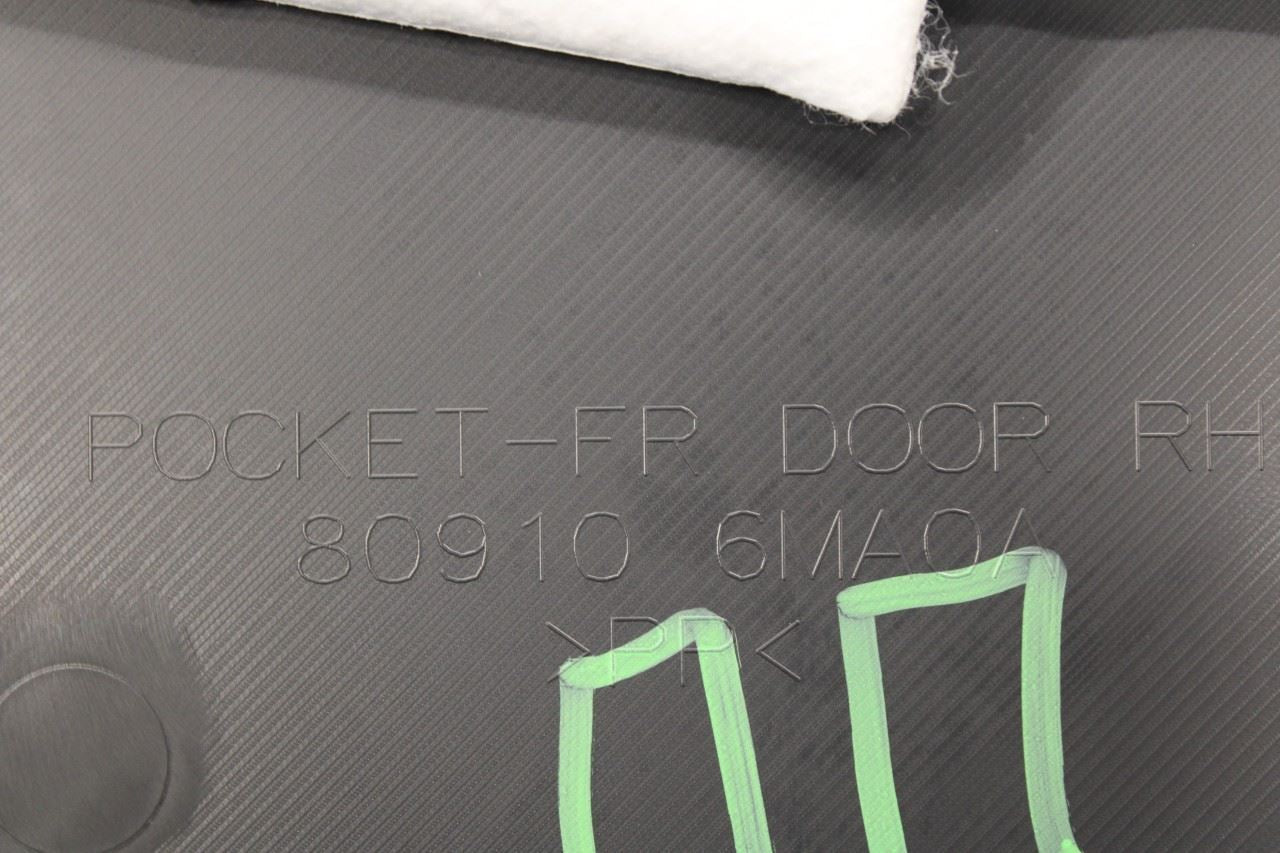 2017-2022 Nissan Rogue Sport SL AWD Front Right Door Trim Panel 80900-6MR0B OEM - Alshned Auto Parts