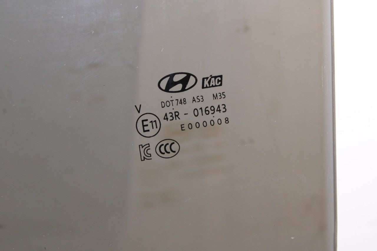 2022-2025 Hyundai Tucson SEL Rear Left Driver Side Door Window Glass 83410-CW010 - Alshned Auto Parts