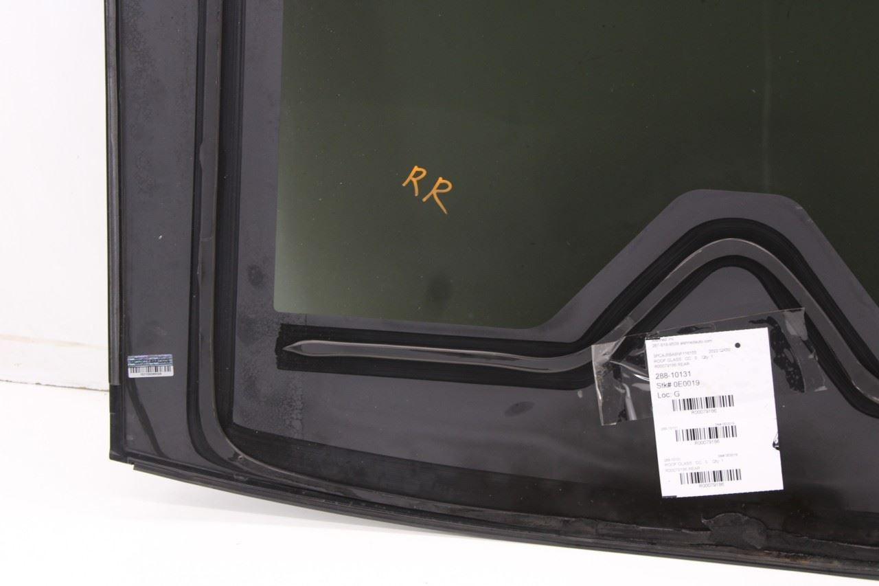 2019-2025 Infiniti QX50 LUXE Roof Rear Sunroof Window Glass 91604-5NA0A OEM - Alshned Auto Parts