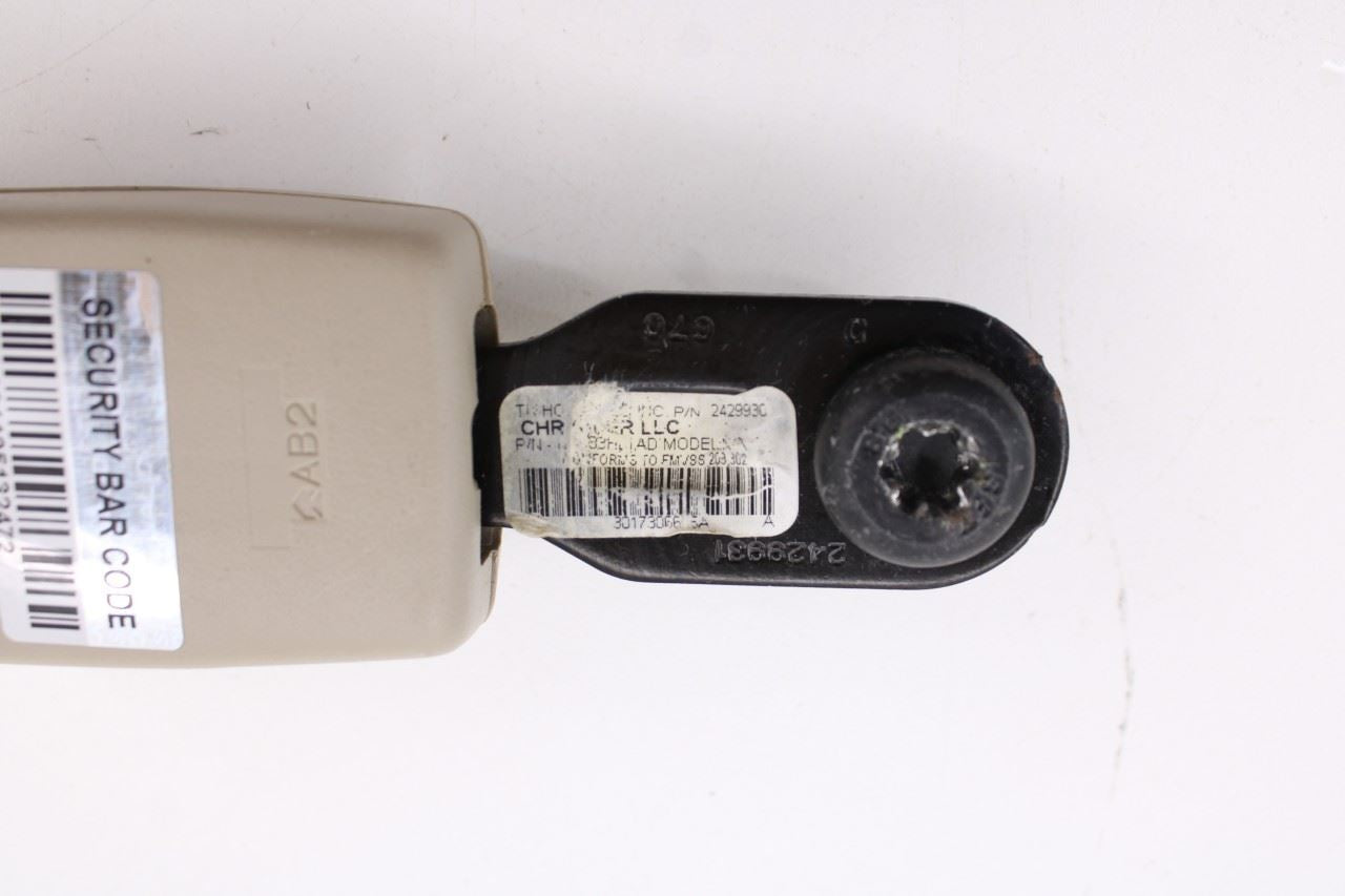 2011-18 Jeep Grand Cherokee Rear RH LH Side and Center 2nd Row Seat Belt Buckle7