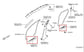 19-25 Infiniti QX50 ESSENTIAL FR and RR RH and Left Door Sill Scuff Plate *ReaD* - Alshned Auto Parts
