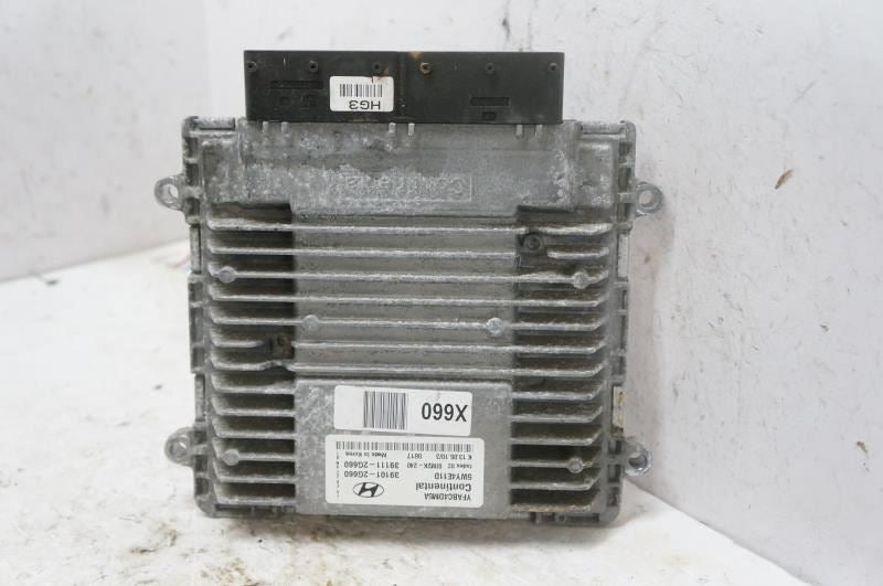 10-13 Hyundai Sonata 2.4L Engine Computer Control Module ECU 39101-2G660 *ReaD* - Alshned Auto Parts