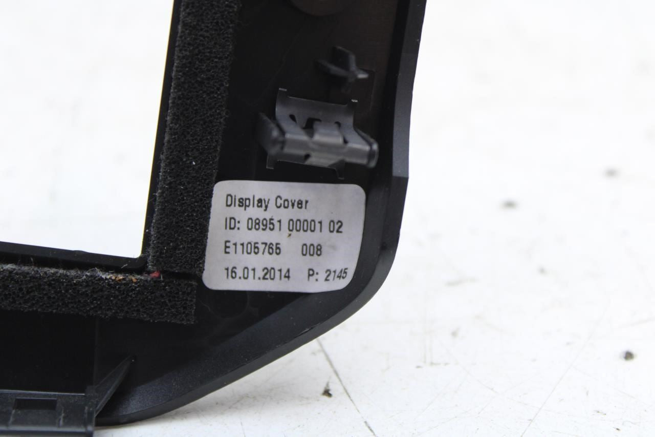 2014-17 Maserati Ghibli Dashboard Display Screen Trim Bezel Cover 670019605 OEM - Alshned Auto Parts