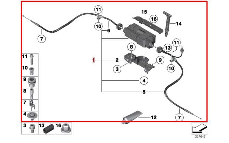 10-15 BMW 750Li xDrive 4.4L AWD Emergency Parking Brake Actuator Motor w/ Cable - Alshned Auto Parts