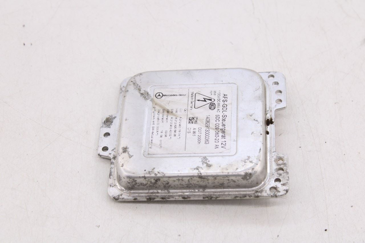 2010-2013 Mercedes-Benz E 350 Luxury 4Matic FR LH Headlight Xenon Ballast Module3