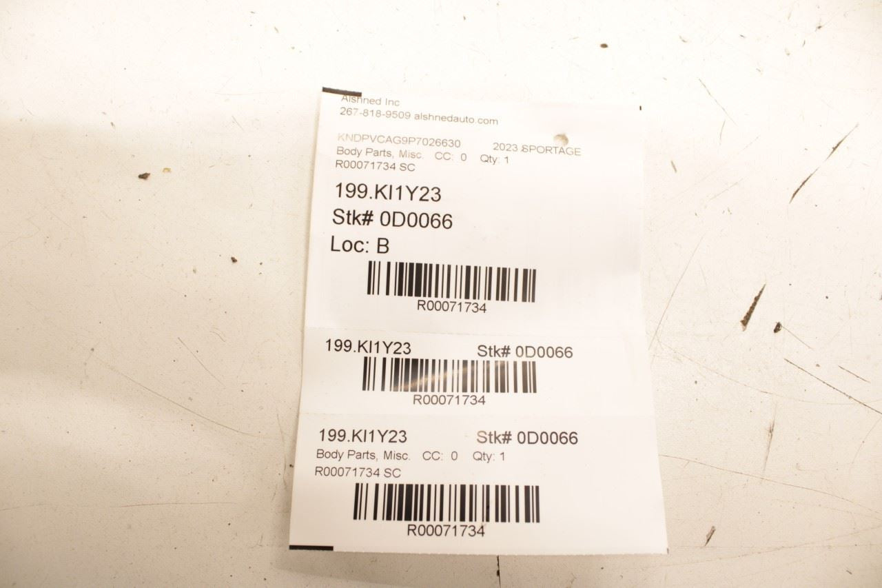 23-24 Kia Sportage Hybrid EX FR and RR Right and Left Door Sill Scuff Kick Plate - Alshned Auto Parts