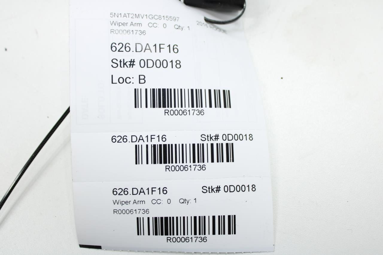 2014-2020 Nissan Rogue SV 2.5L Front Left and Right Wiper Arm 28881-6FL0A OEM - Alshned Auto Parts