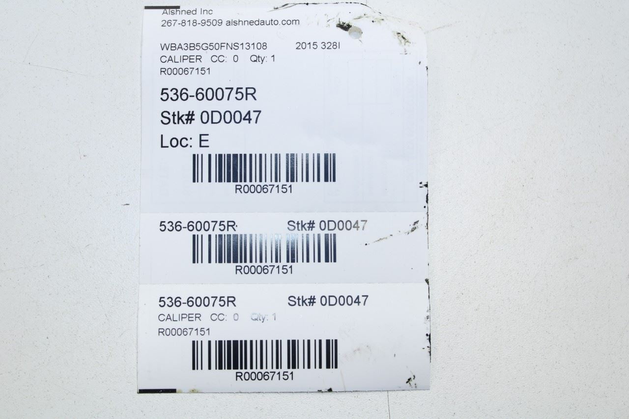 13-16 BMW 328I xDrive SULEV Front Right and Left Brake Disc Caliper 34116857688 - Alshned Auto Parts