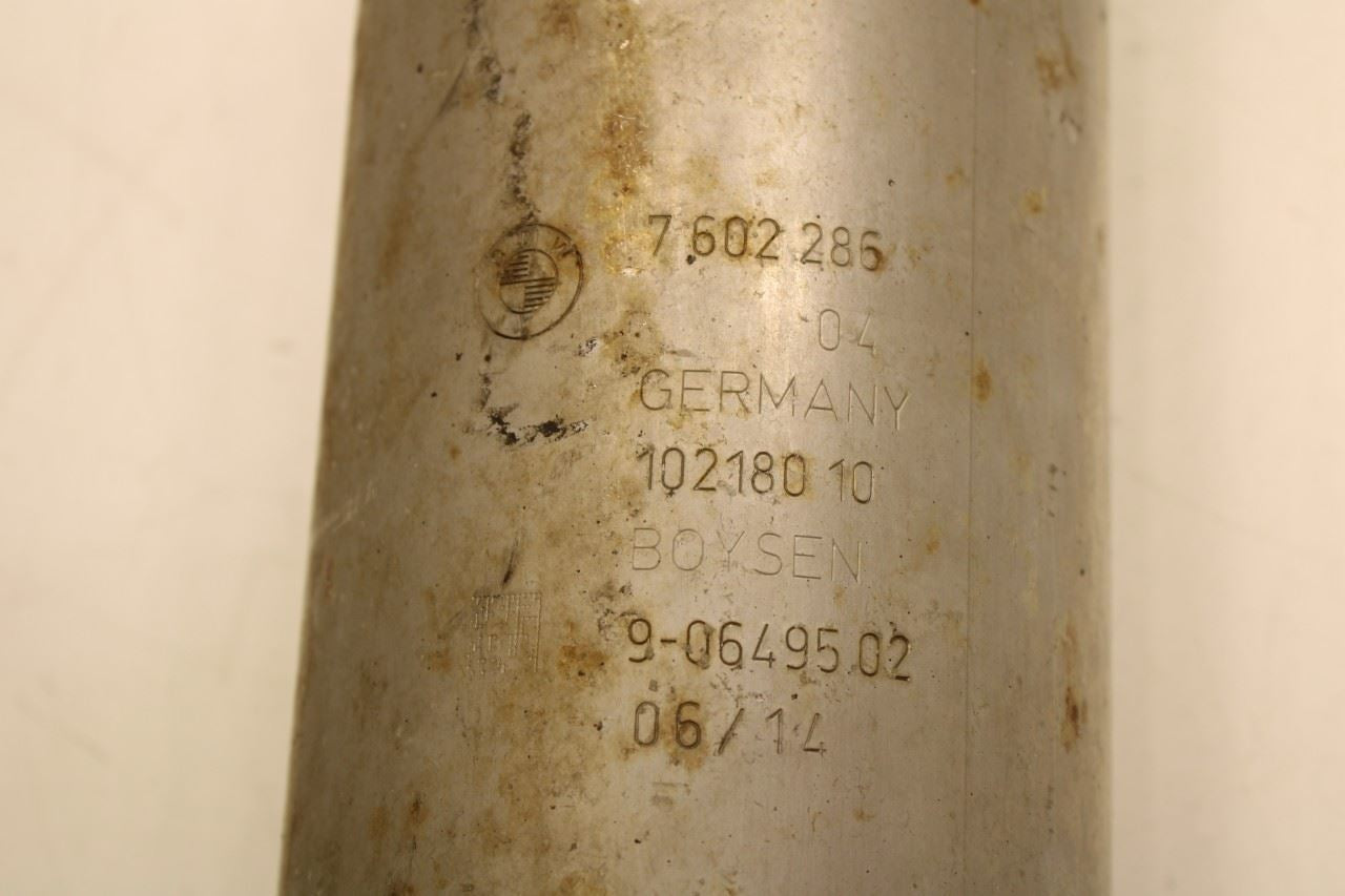 13-16 BMW 328i xDrive SULEV 2.0L Center Exhaust System Muffler Resonator 7602286 - Alshned Auto Parts