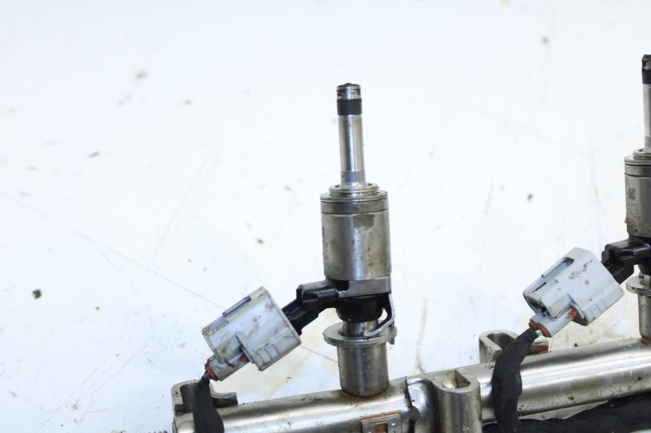 2011-2016 Ford F150 Platinum 3.5L turbo Engine Fuel Injectors w Rails Pair - Alshned Auto Parts