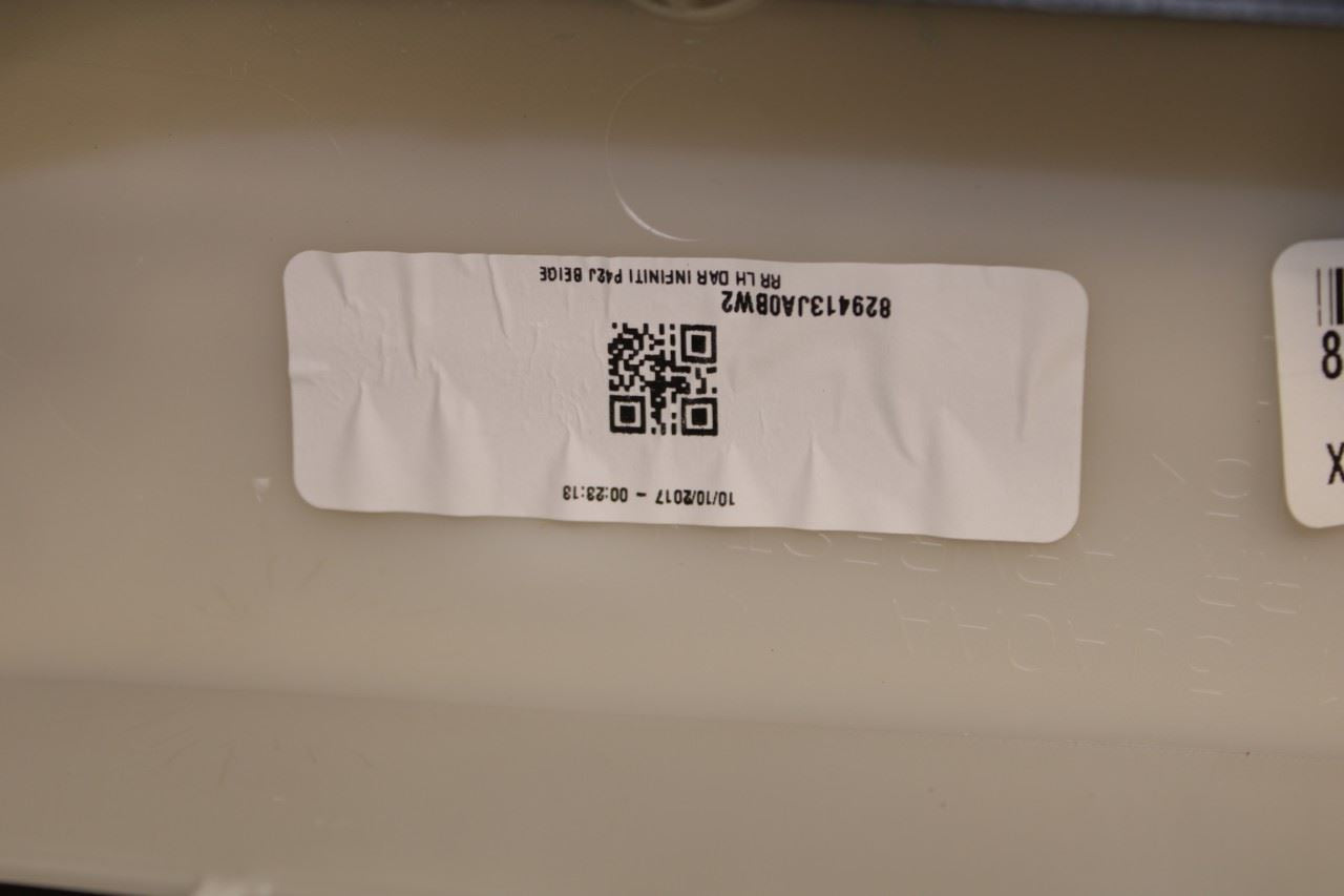 2016-2020 Infiniti QX60 Rear Left Driver Side Door Trim Panel 829A1-9NF0D OEM - Alshned Auto Parts