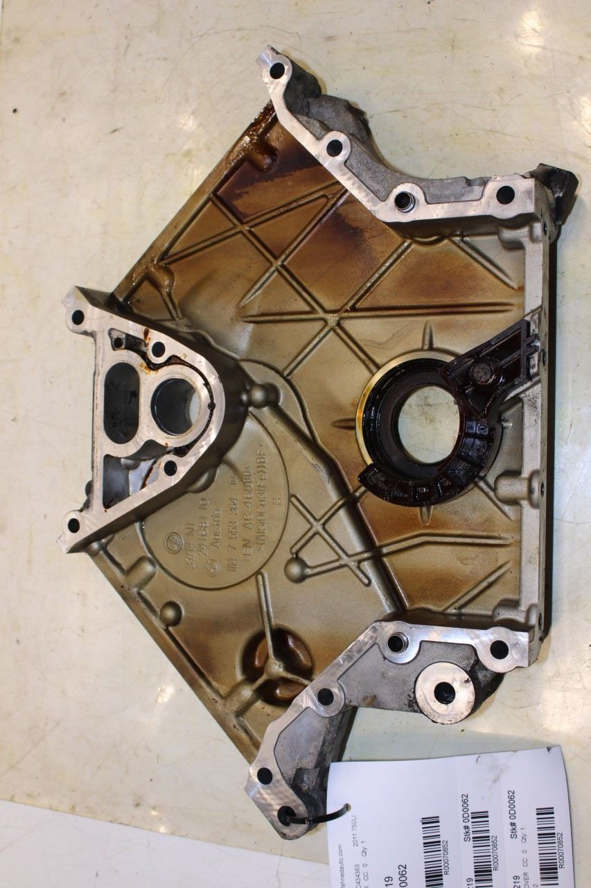 2010-2015 BMW 750Li xDrive 4.4L AWD Engine Front Lower Timing Cover 7553364 OEM - Alshned Auto Parts