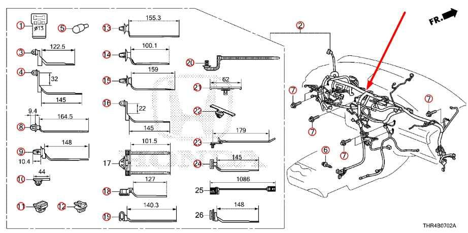 2021-2024 Honda Odyssey Touring Dash Instrument Panel Wire Harness *ReaD* - Alshned Auto Parts