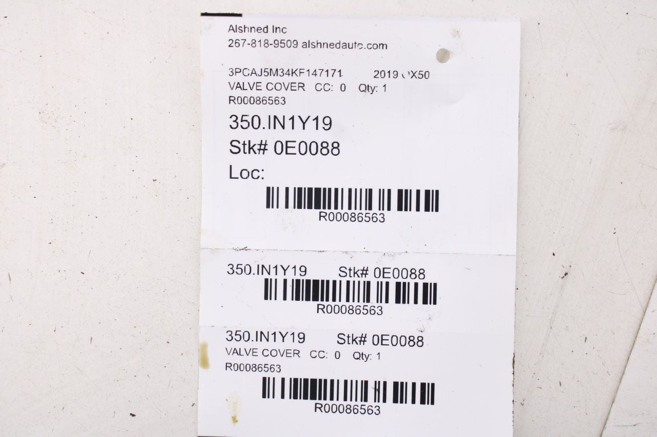 19-21 Infiniti QX50 ESSENTIAL 2.0L Engine Cylinder Head Valve Cover 13264-5NA1A - Alshned Auto Parts