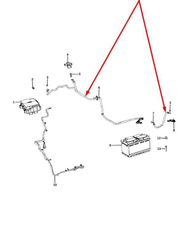 19-22 Jeep Grand Cherokee Laredo X 4x4 Positive w/ Negative Battery Wire Harness - Alshned Auto Parts