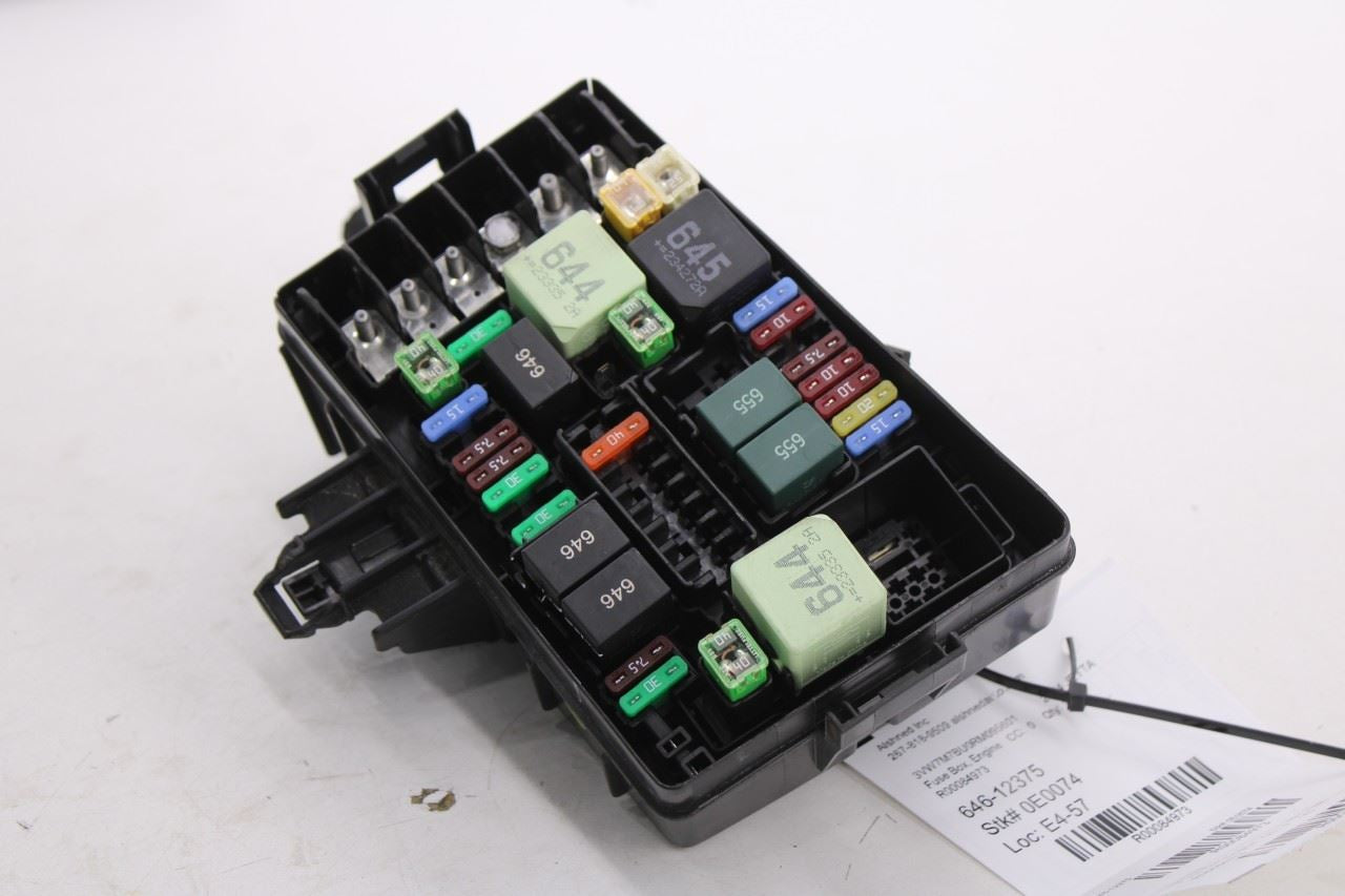 2019-25 Volkswagen Jetta SE 1.5L FWD Engine Bay Fuse Relay Box 5Q0-907-361-F OEM4