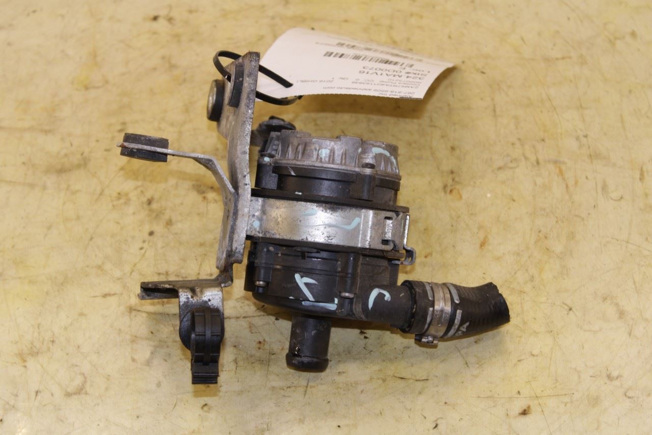 14-21 Maserati Ghibli S Q4 3.0L Electric Auxiliary Coolant Water Pump w/ Bracket - Alshned Auto Parts