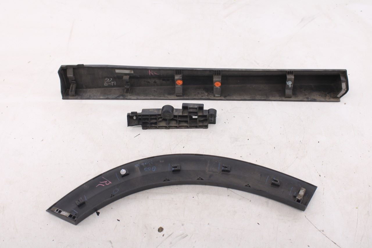 2019-2025 Infiniti QX50 Essential Rear Left Door Lower Molding Quarter Panel Set - Alshned Auto Parts