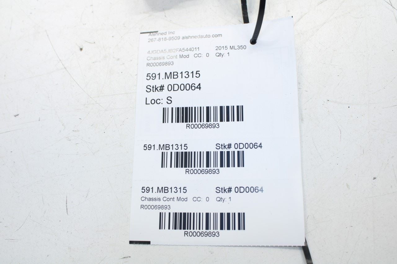 2010-2015 Mercedes-Benz ML350 Rear Trunk Lid Liftgate Module 166-900-35-13 OEM - Alshned Auto Parts
