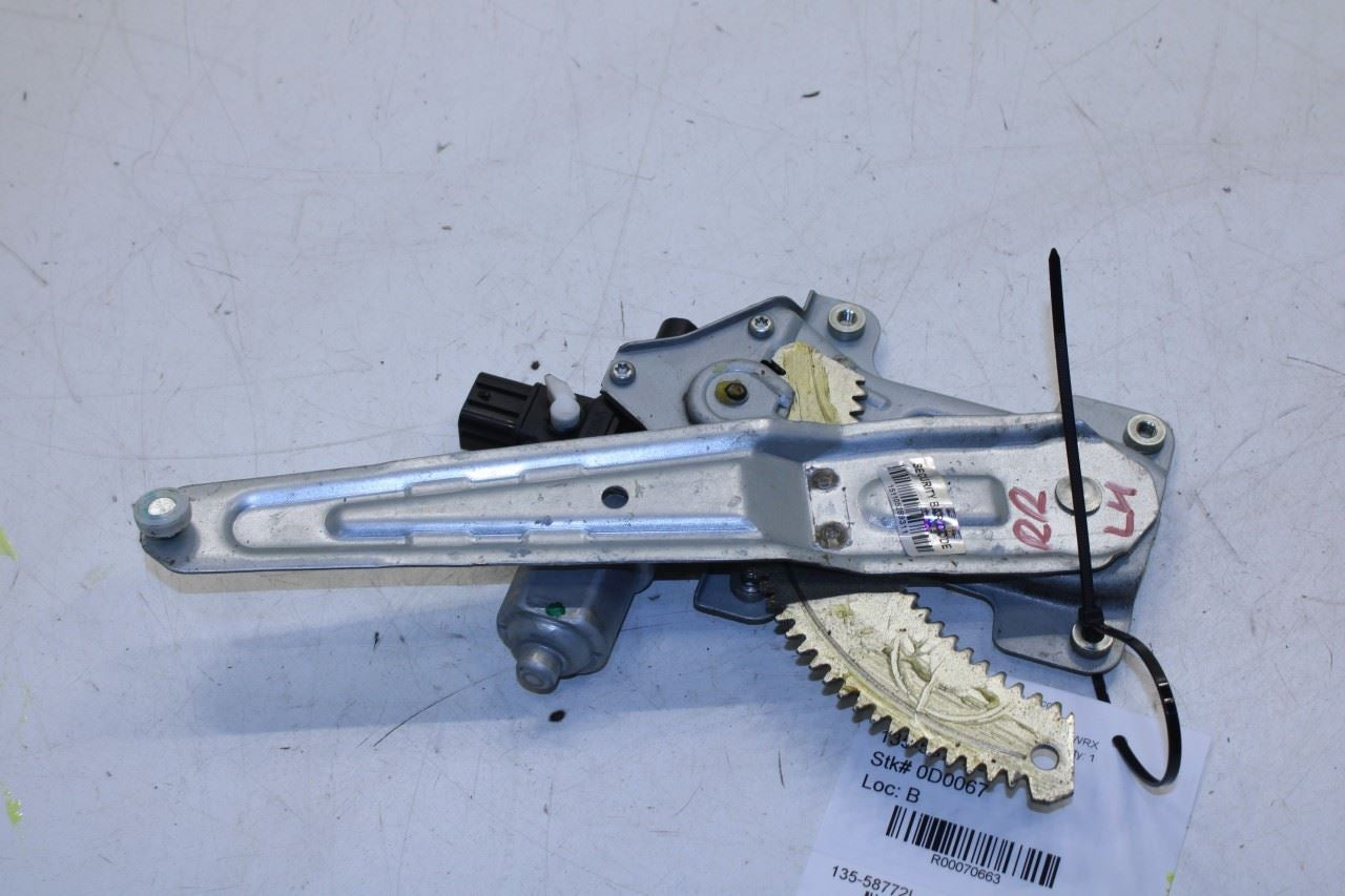 2015-2021 Subaru WRX Premium Rear Left Door Window Regulator w/ Motor 62222FJ010 - Alshned Auto Parts