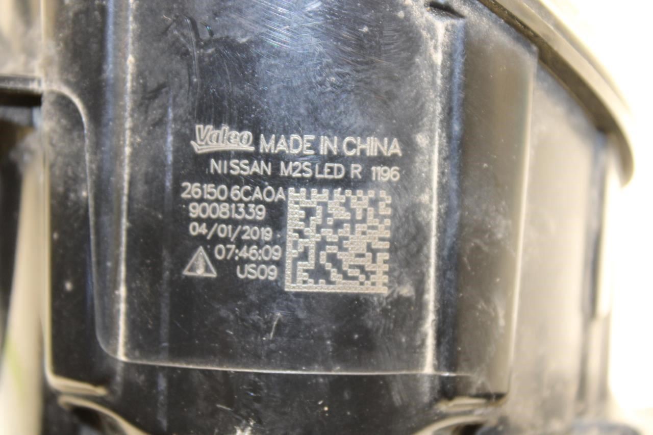 2019-2022 Nissan Altima 2.5 SL Front Right Side Fog Light Lamp 26150-6CA0A OEM - Alshned Auto Parts