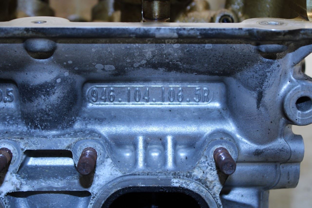 11-16 Porsche Panamera 4 3.6L AWD Left Side Engine Cylinder Head 946-104-016-06 - Alshned Auto Parts