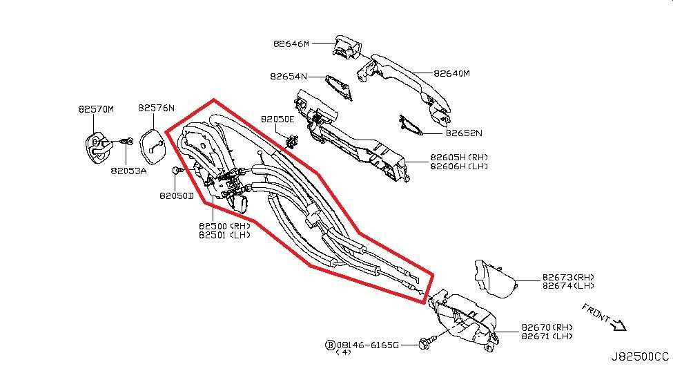 14-24 Infiniti Q50 Premium Rear Right Side Door Lock Latch Actuator 82500-4GA0A - Alshned Auto Parts