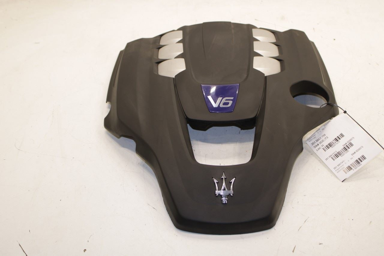 2014-2016 Maserati Ghibli S Q4 3.0L Engine Appearance Motor Cover 670003410 OEM - Alshned Auto Parts