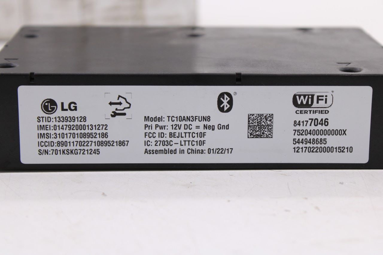 18-19 Chevrolet Equinox LT Telematics Interface Communication Control Module OEM5